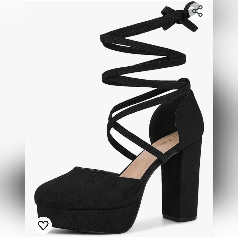 Brand new Allegra K Platform Block Heels